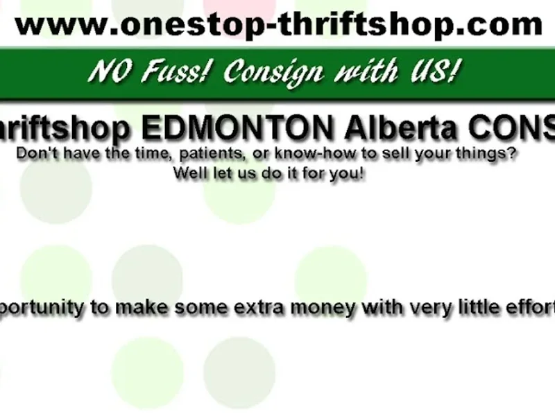Onestop-Thriftshop Edmonton ONLINE Discount Boutique