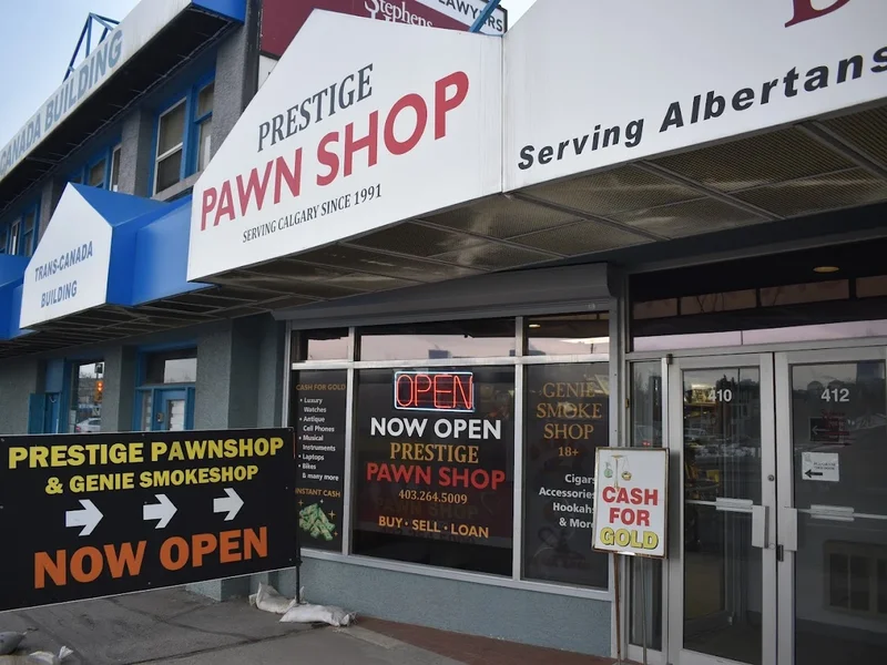 Prestige Pawnbrokers and Genie Smoke Shop (shared location)