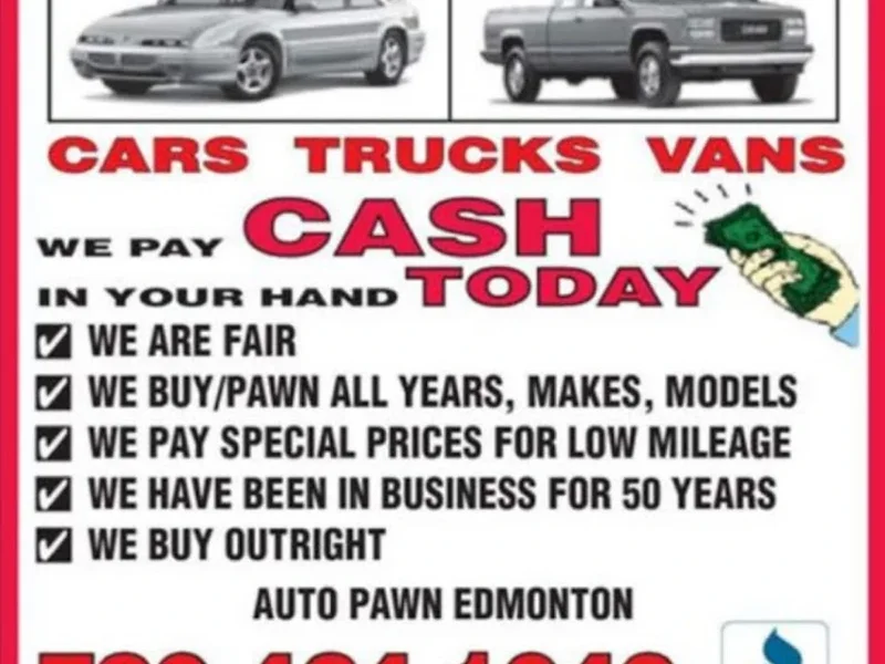 Auto Pawn Edmonton