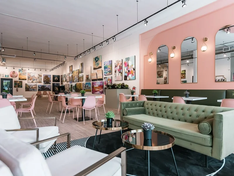 Crown and Press - A Julia Veenstra Gallery and Cafe