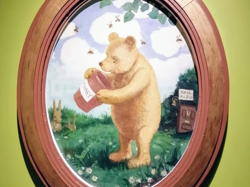 Winnie the Pooh Exhibit in Pavillion Art Gallery