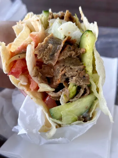 Nasir's Super Donair (Donair Time Sandwich)