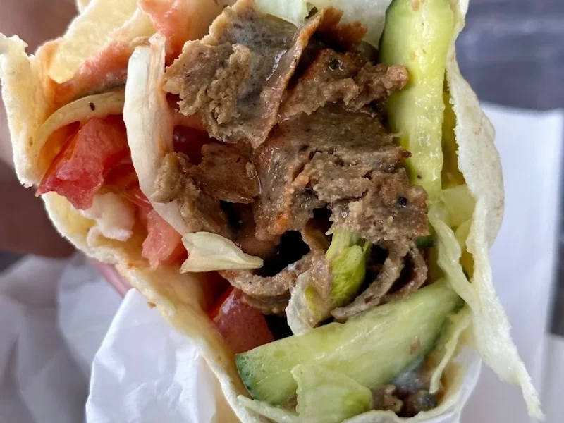 Nasir's Super Donair (Donair Time Sandwich)