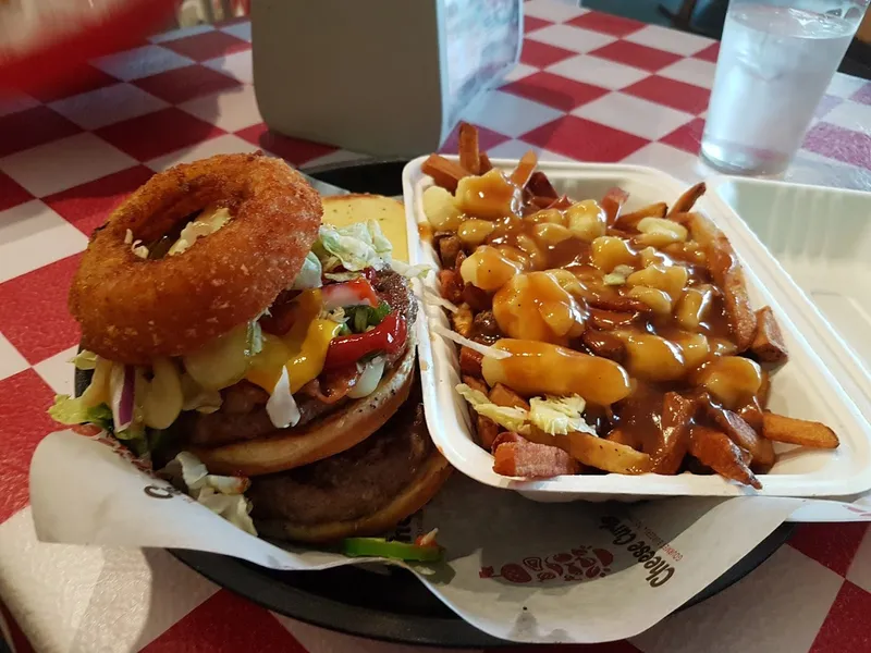 Cheese Curds Gourmet Burgers + Poutinerie