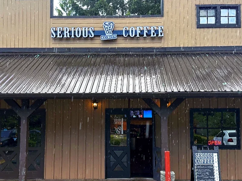 Serious Coffee Jingle Pot