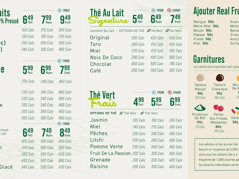 Real Fruit Bubble Tea