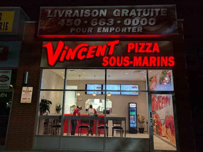 Vincent Pizza Sous-Marin