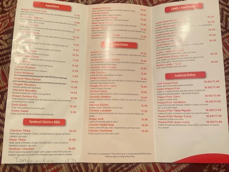 Maduban Indian cuisine in Nanaimo