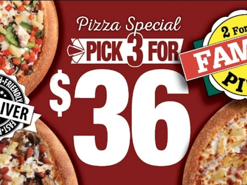 2 for 1 Family Pizza 🍕 Regina