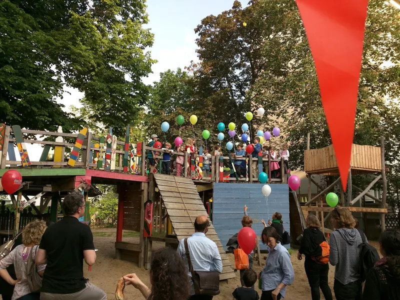 pädagogisch betreuter Abenteuerspielplatz im Güntzelkiez für Kinder ab 6.J.