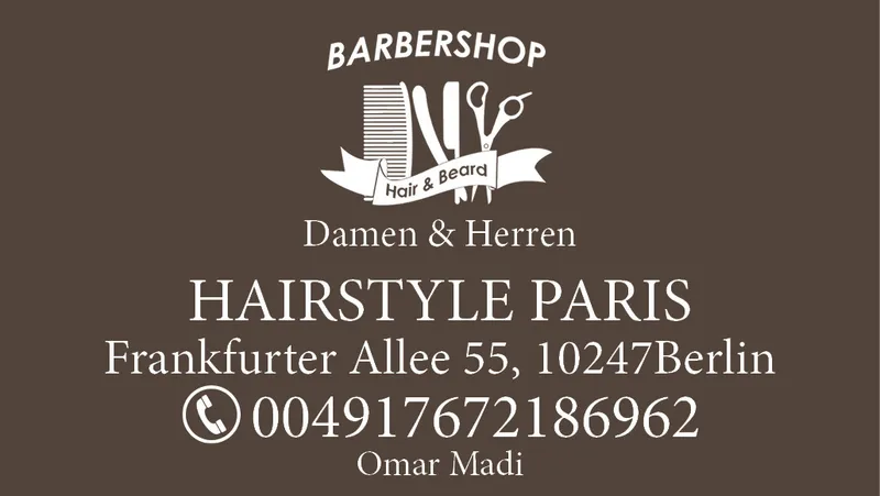 Friseur Hairstyle Paris