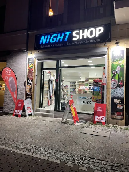 Night Shop/ DHL Öffnungszeiten weichen ab