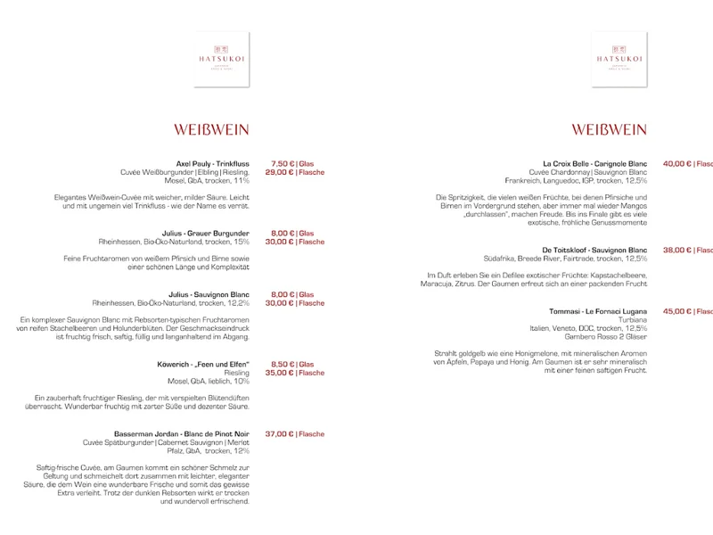 Hatsukoi Hamburg - japanese grill & sushi