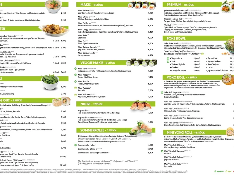 Yoko Sushi Lieferservice Harburg