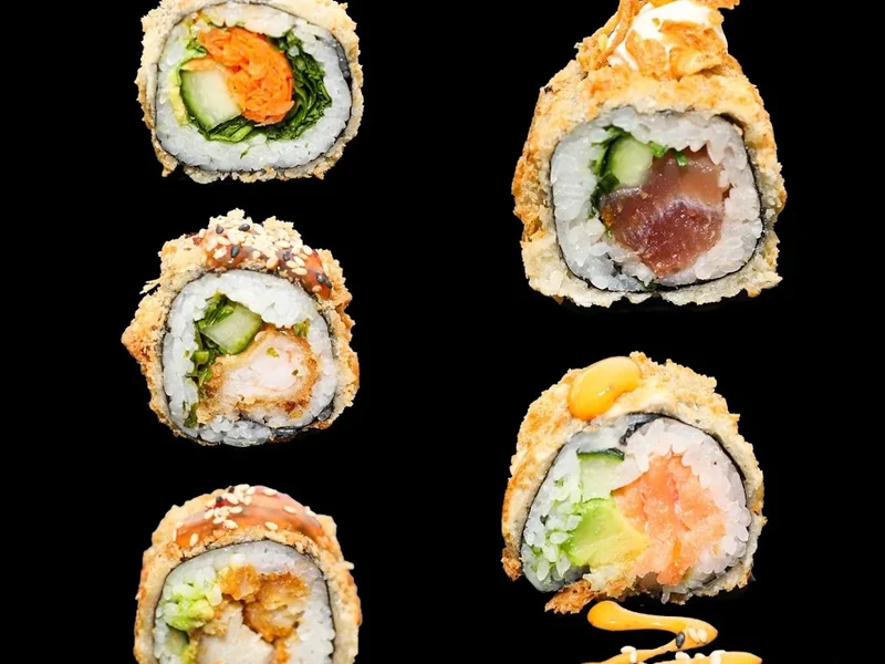 Rolls Rice Sushi