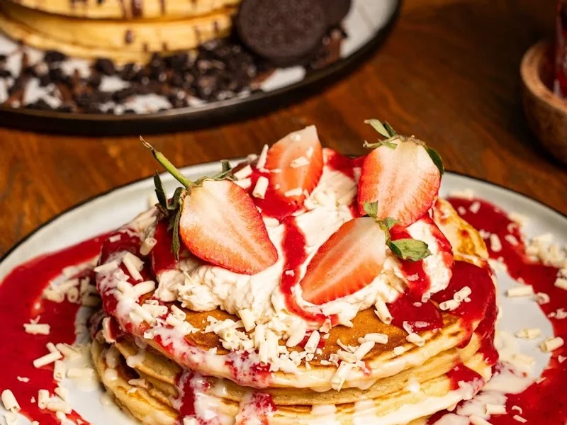 Pancake Panda - Frühstück, Brunch, Mittagstisch und Café Coffee Shop - Desayuno -завтрак