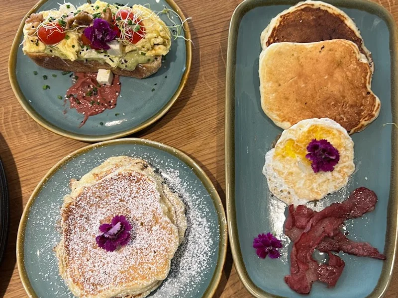 Pancake Panda - Frühstück, Brunch, Mittagstisch und Café Coffee Shop - Desayuno -завтрак