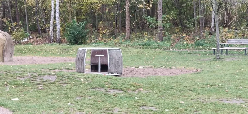 Spielplatz mit Kiosk