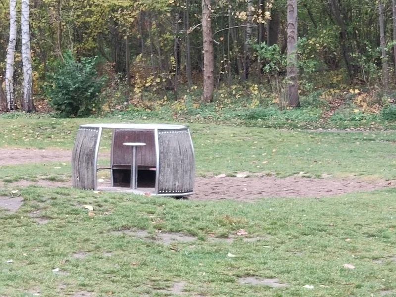 Spielplatz mit Kiosk