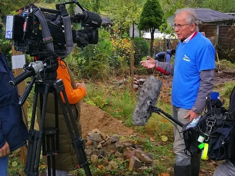 NABU-Naturgarten Bergedorf nahe Bille-Wanderweg