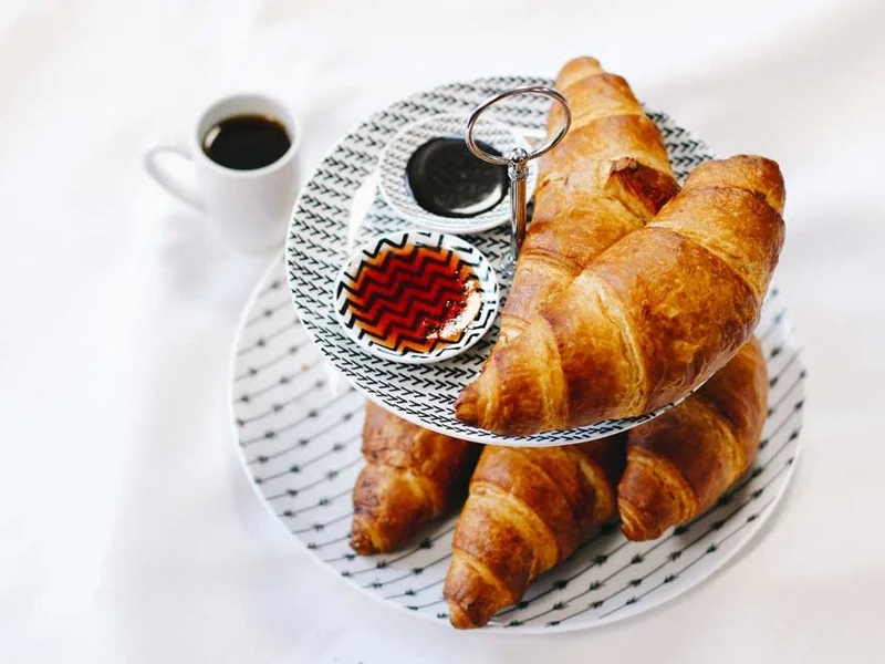 Junge Die Bäckerei. An der Fuhle