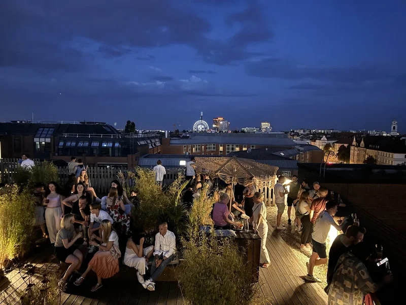 Dachgarten - auf dem Gasteig