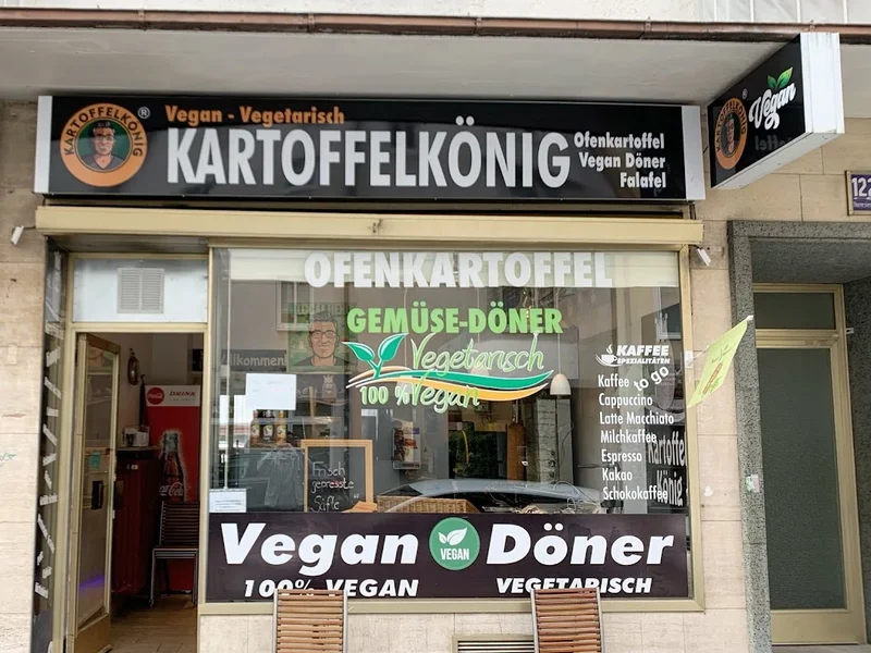 Kartoffelkönig (vegan Döner und Kumpir)