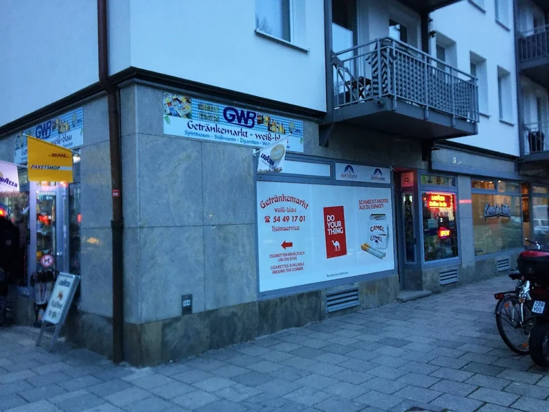 Getränkemarkt Weiss-Blau