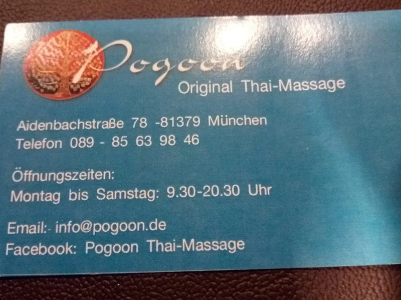 Pogoon Thai Massage