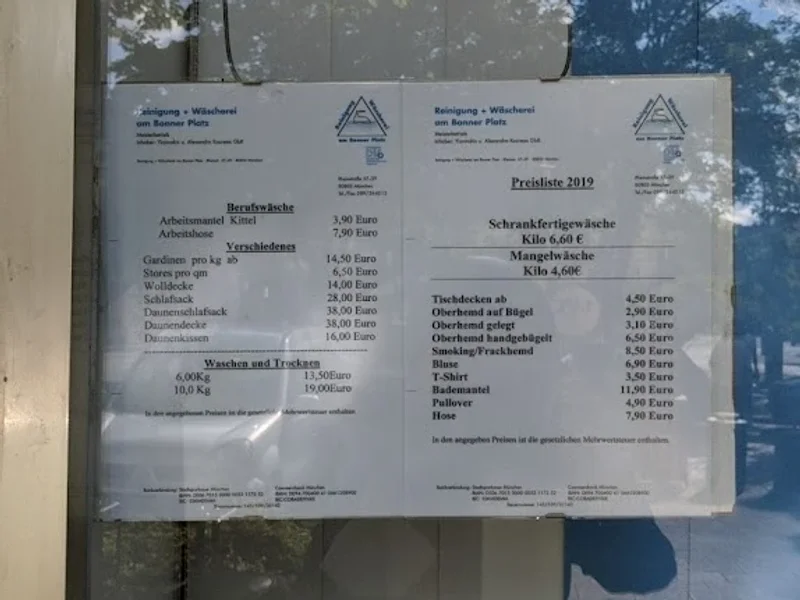 Reinigung und Wäscherei am Bonner Platz