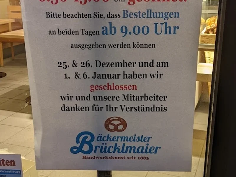 Bäckermeister Brücklmaier
