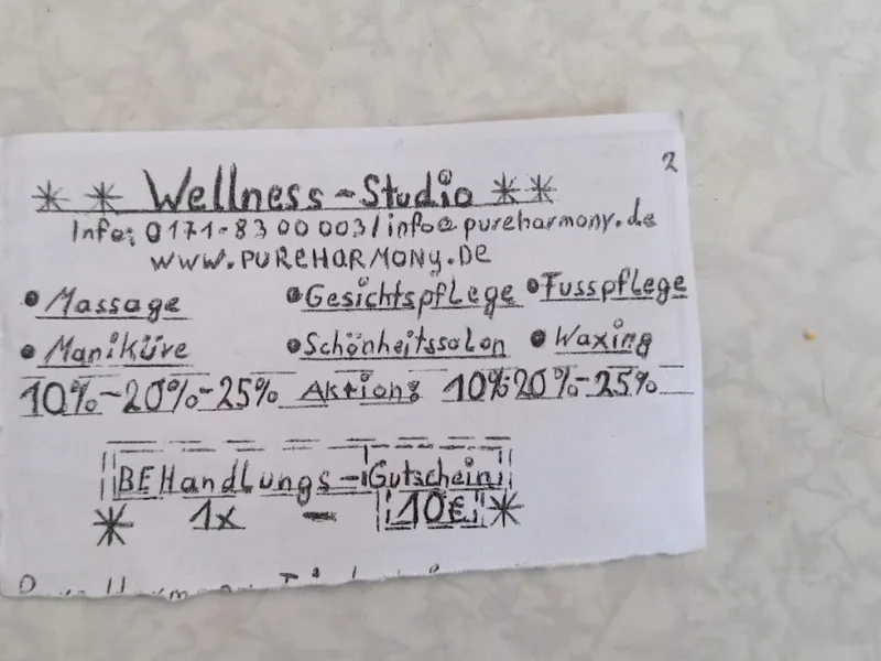 Pure Harmony Kosmetik und Massagen Laim