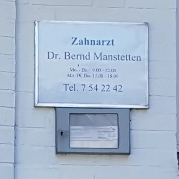 Dr. med. Bernd Manstetten