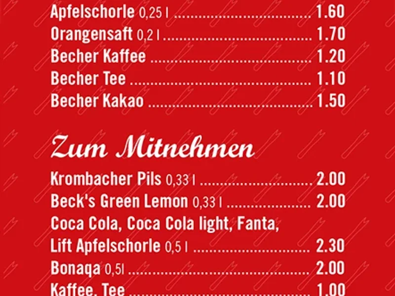 Haltestelle zur Wurst