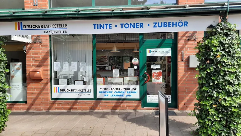 Druckertankstelle im Quartier