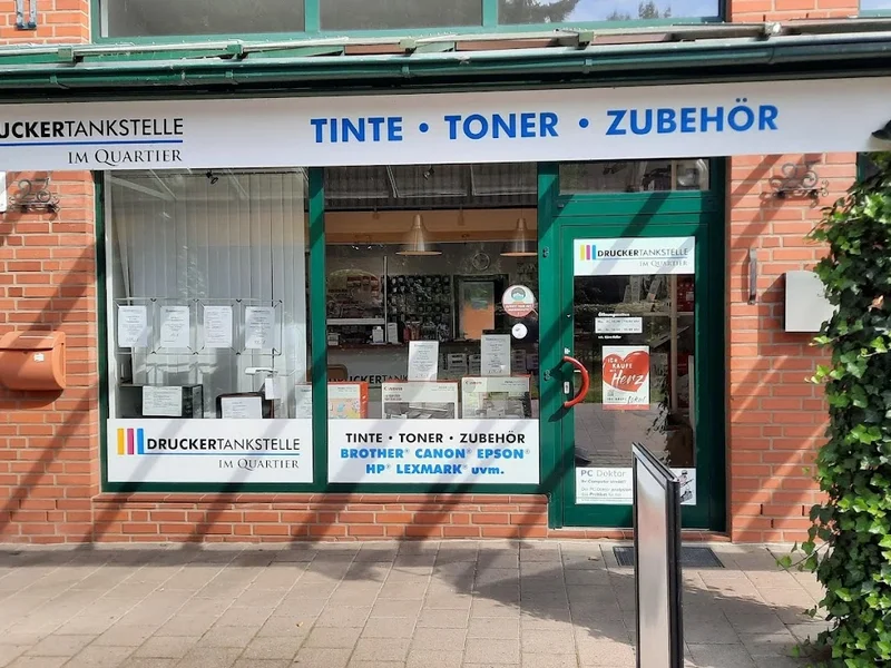 Druckertankstelle im Quartier