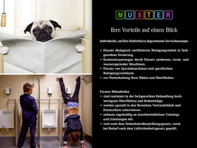 MUSTER Gebäudereinigung e.K.