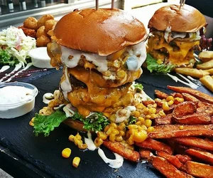 burger in St. Pauli Hamburg