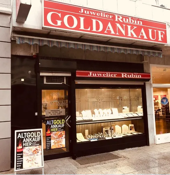 Goldankauf & Juwelier RUBIN , Münz- Uhren- Schmuck- Zahngold- Ankauf, Gravuren