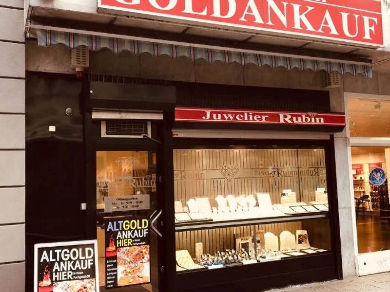 Goldankauf & Juwelier RUBIN , Münz- Uhren- Schmuck- Zahngold- Ankauf, Gravuren