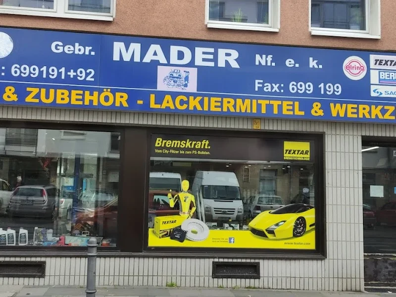 Gebr. Mader NF.eK Autoteile & Zubehör