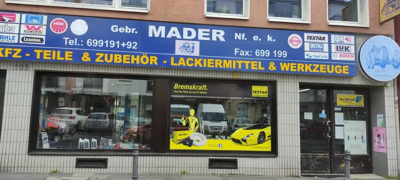 Gebr. Mader NF.eK Autoteile & Zubehör