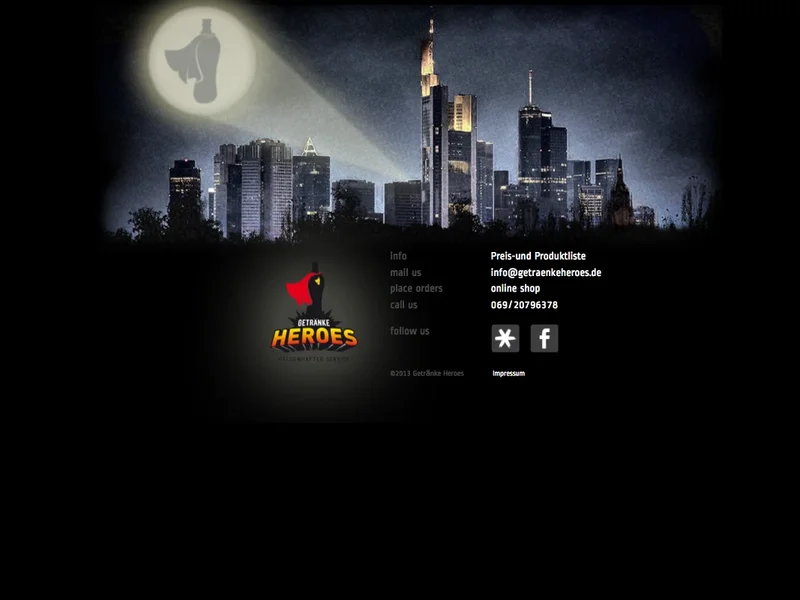 Getränke Heroes / Getränkelieferservice Frankfurt