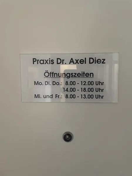 Dr. med. Axel Diez