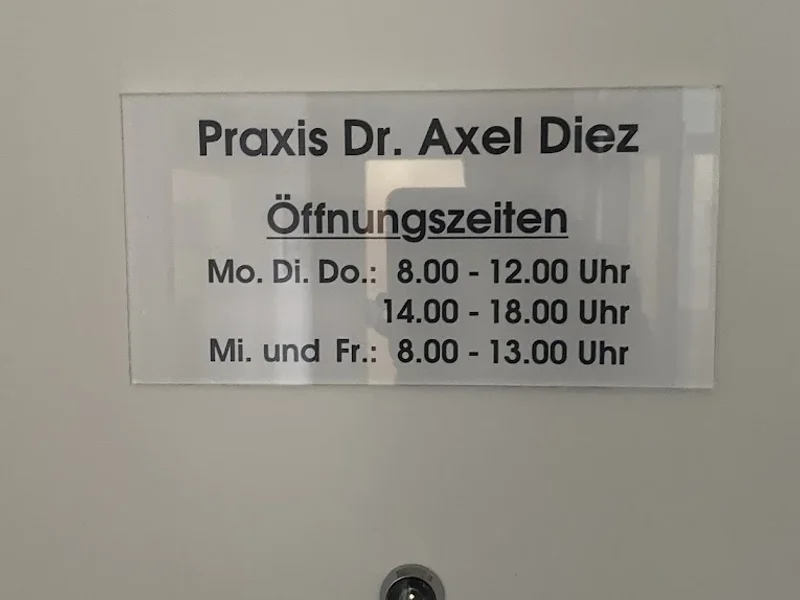 Dr. med. Axel Diez