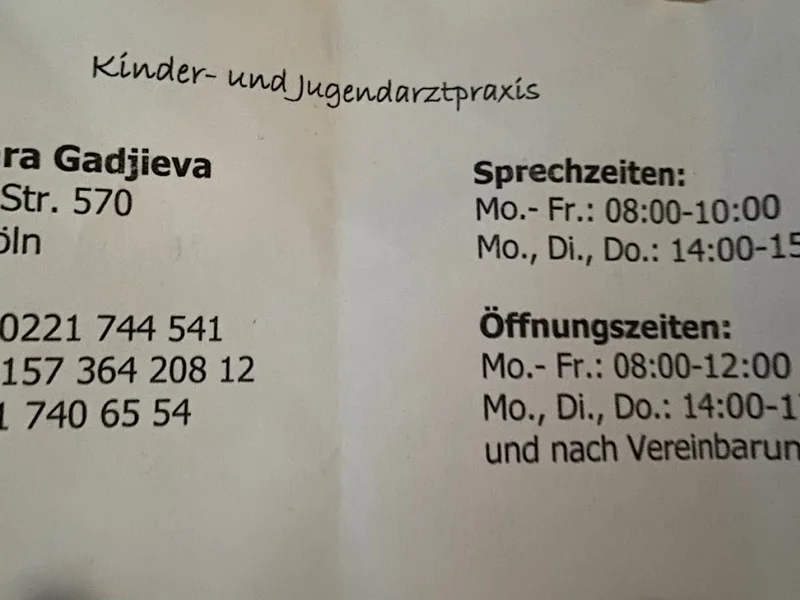 Kinderärztin Gioulnara Gadjieva