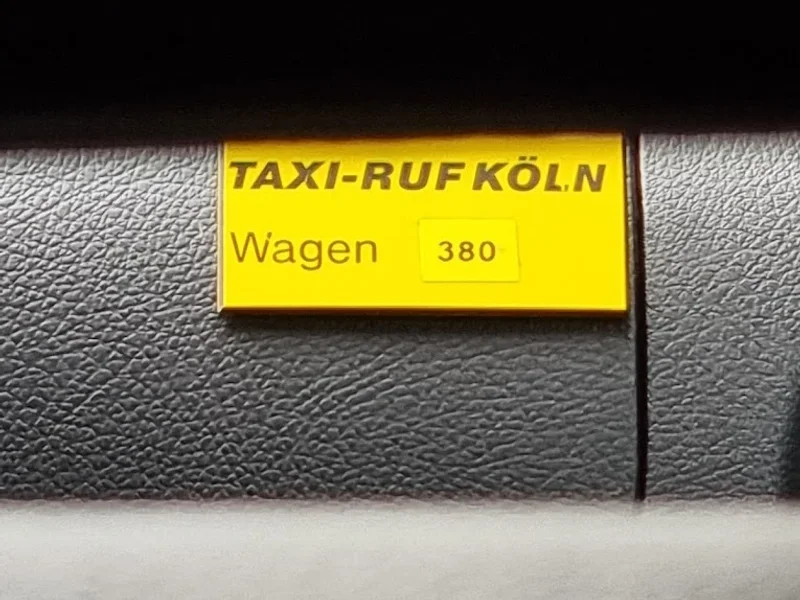 Taxi-Ruf Köln Taxi-Rufsäule eG