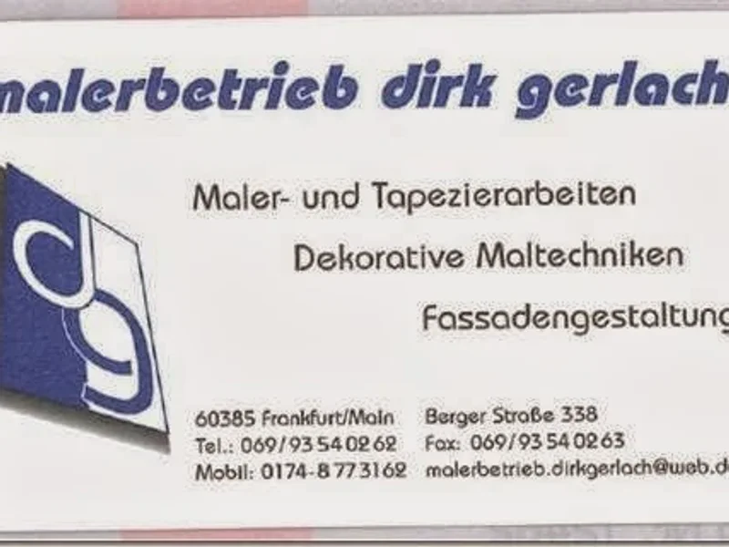 Malerbetrieb Dirk Gerlach