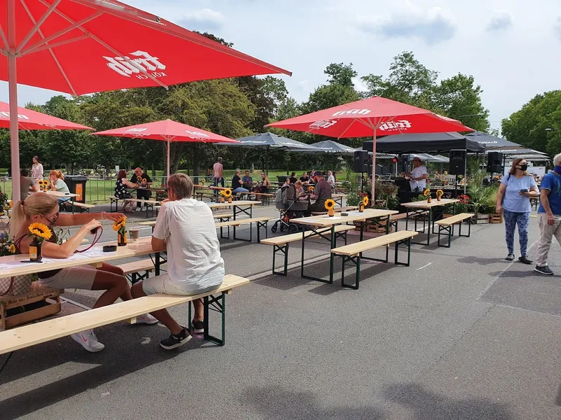 Pop up Biergarten