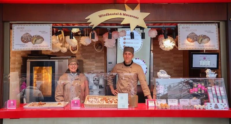 Kölner Wölkchen - feinste Windbeutelchen auf dem Weihnachtsmarkt